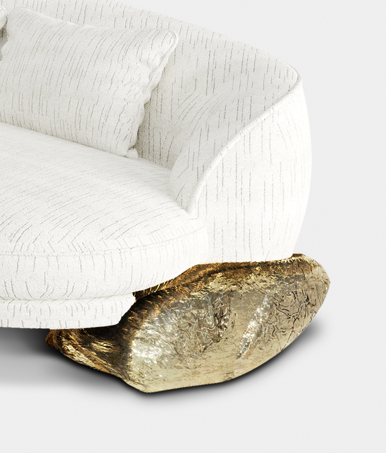 Angra white curved