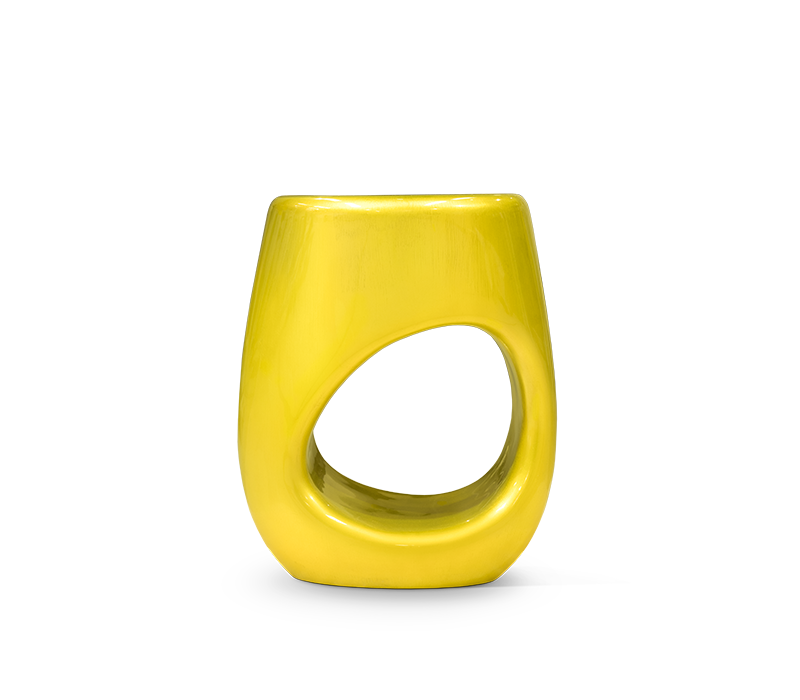 Erosion Citrine Stool mobile image 2