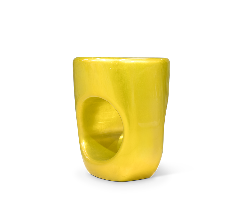 Erosion Citrine Stool mobile image 4