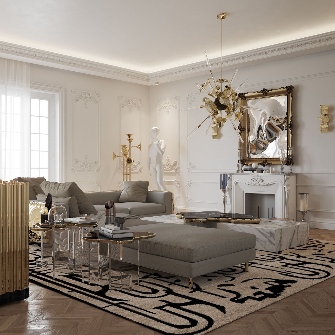 Luxury Living Room Design - Boca do Lobo Exclusive Design