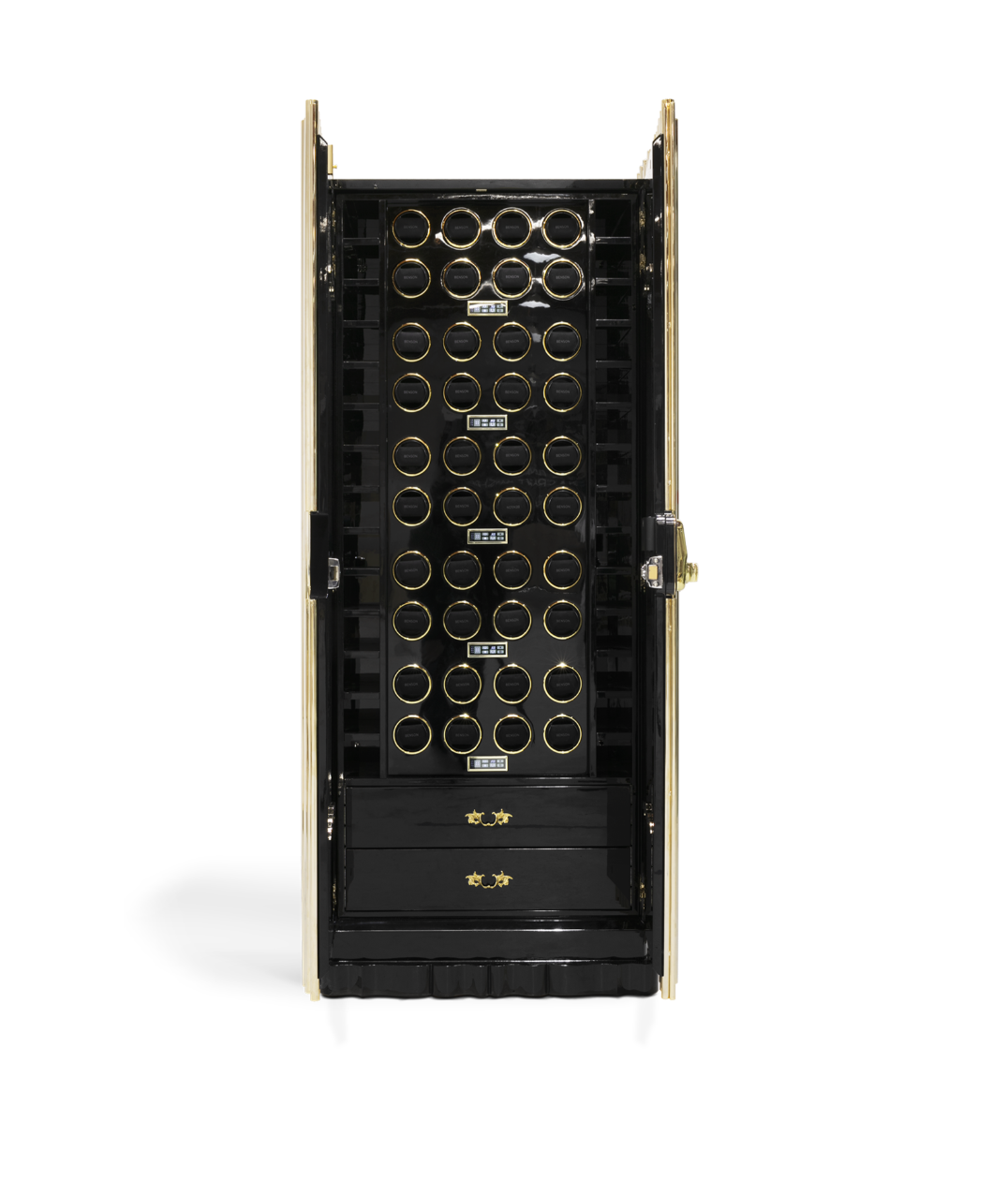 Contemporary symphony watch winder by Boca do Lobo