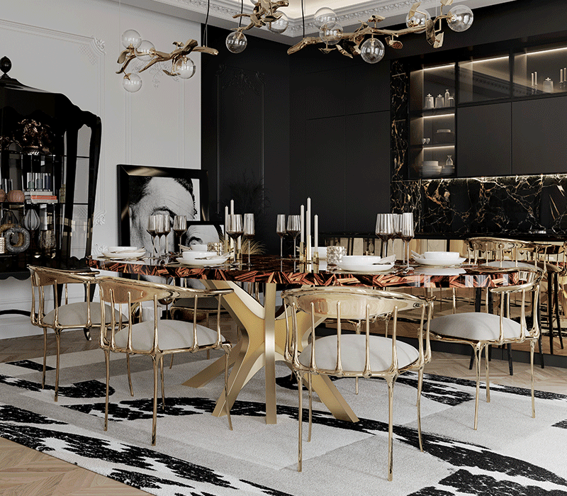 Modern Dining Tables Creations by Boca do Lobo
