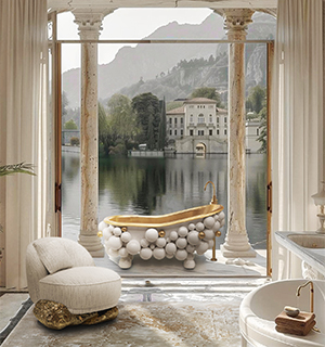 Newton bathtub