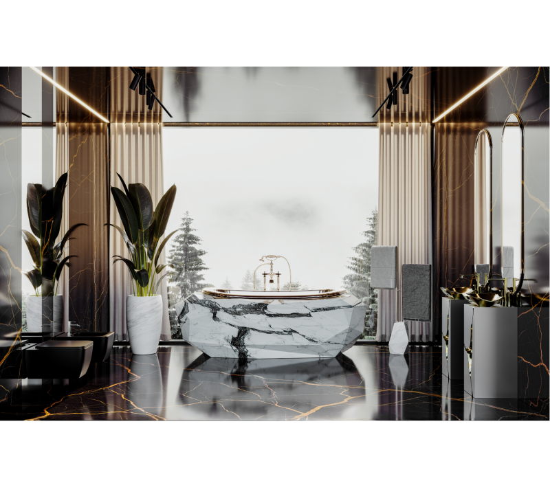 Diamond White Towel Rack mobile image 8