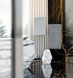 DIAMOND WHITE MARBLE BATHTUB