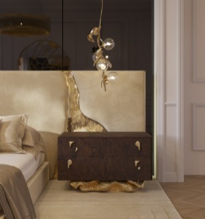 ANGRA WALNUT NIGHTSTAND