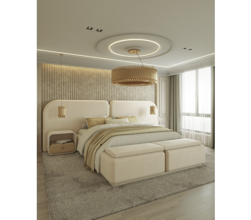Matheny Round Suspension Lamp mobile image 10