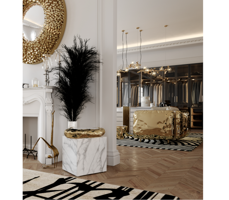 Stonehenge Carrara Side Table mobile image 7