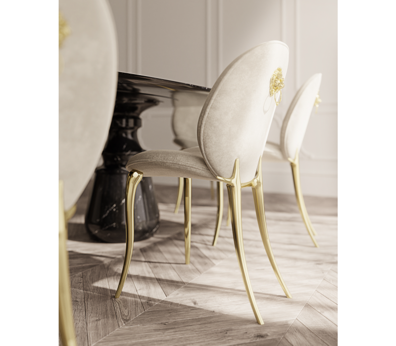 Soleil Cream Chair mobile image 12