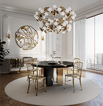 EMPIRE ROUND DINING TABLE