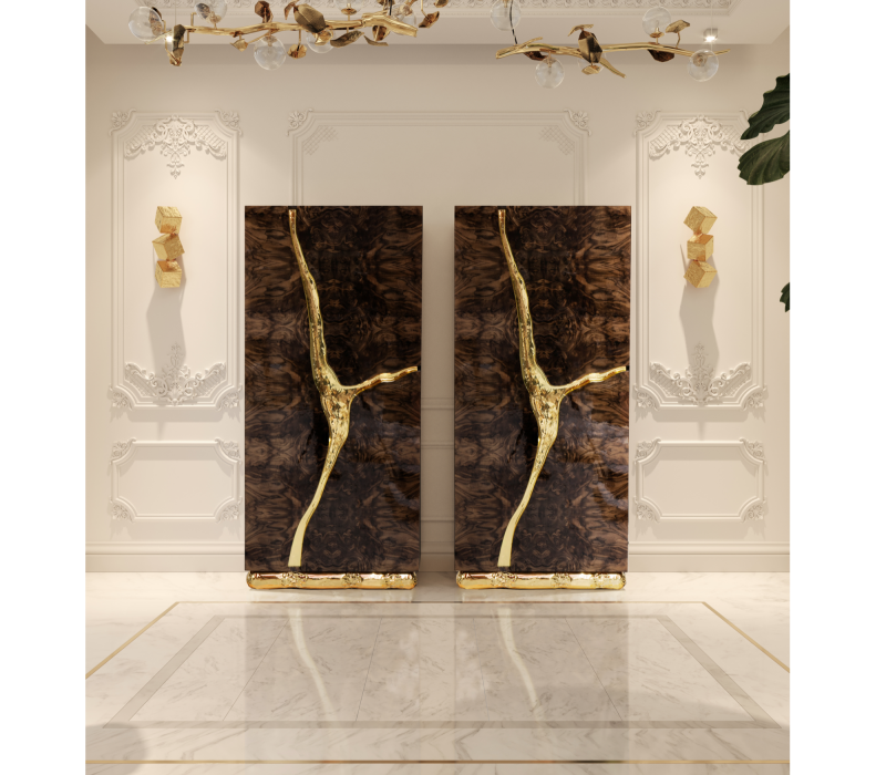 Lapiaz Walnut Root Cabinet mobile image 15