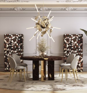 EMPIRE ROUND DINING TABLE