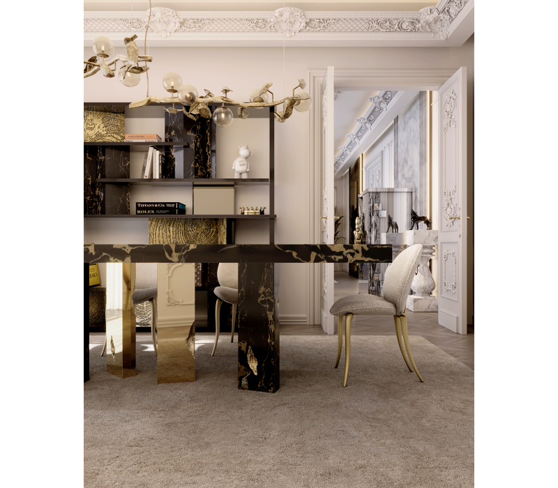 Empire Portoro Dining Table mobile image 9