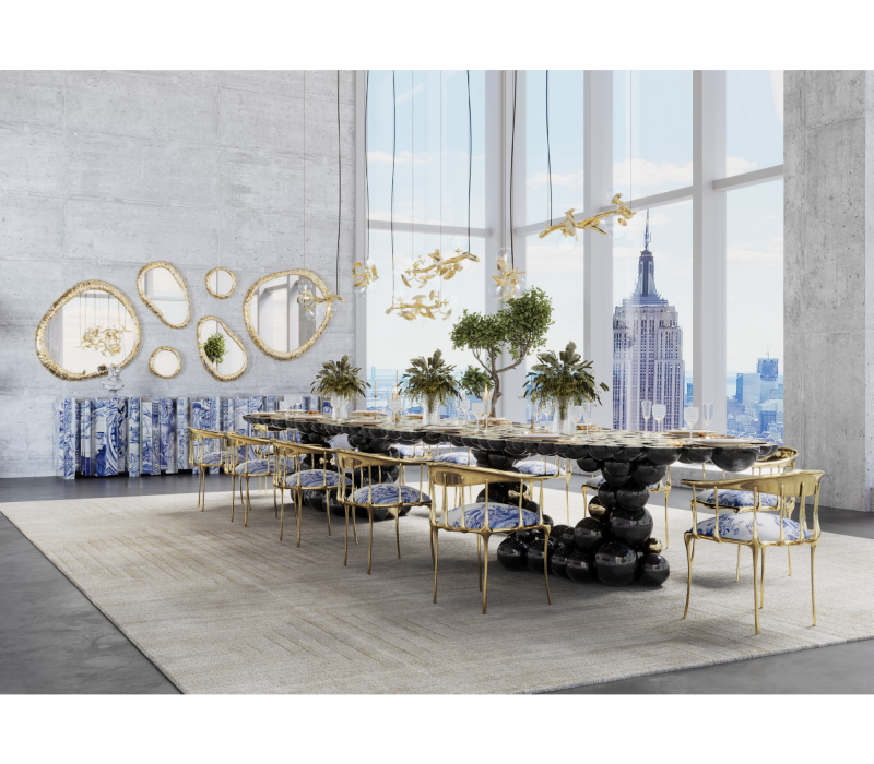 Newton XXL Dining Table mobile image 11