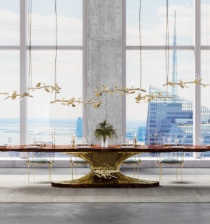 metamorphosis oval xl dining table