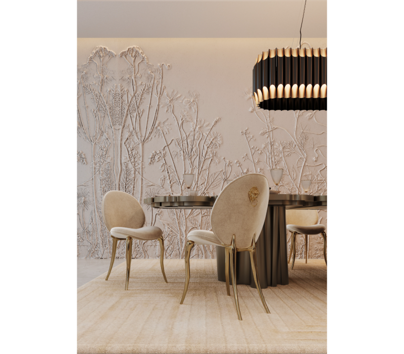 Fortuna Patina Dining Table mobile image 8