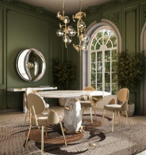 diamond dining table
