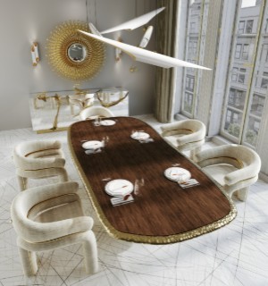 stonehenge dining table