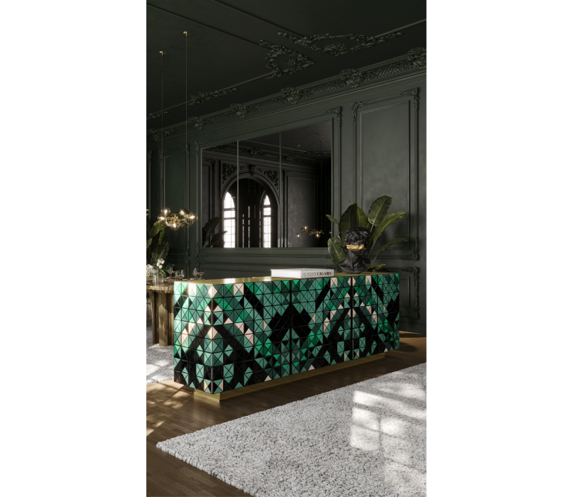 Pixel Green Sideboard mobile image 5