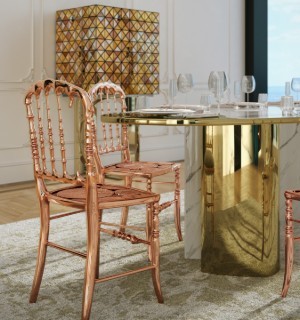 emporium copper chair