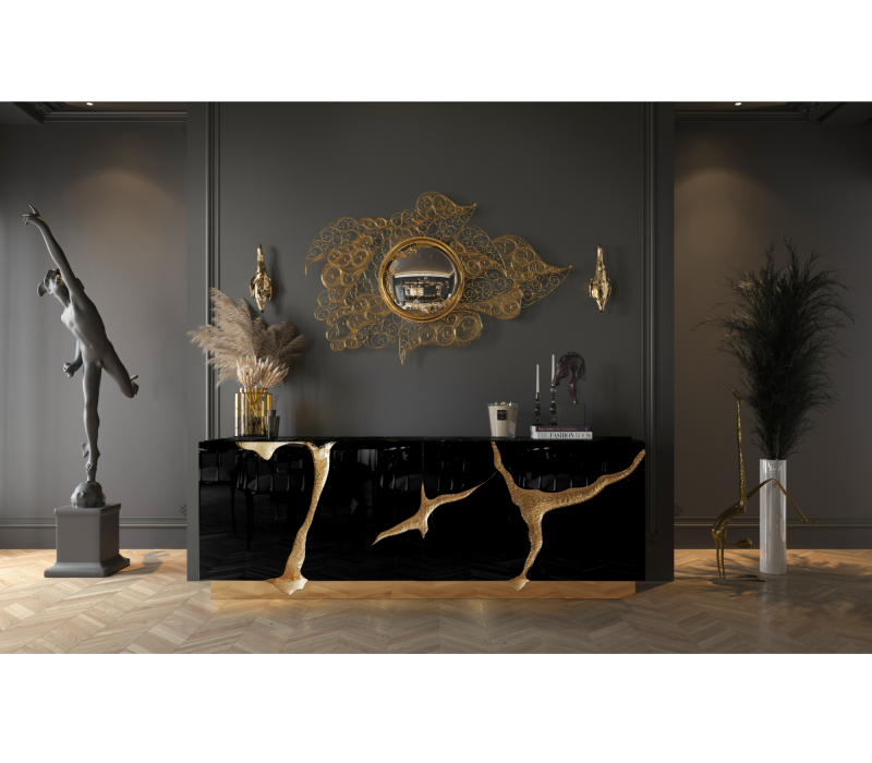 Lapiaz Black Sideboard mobile image 8