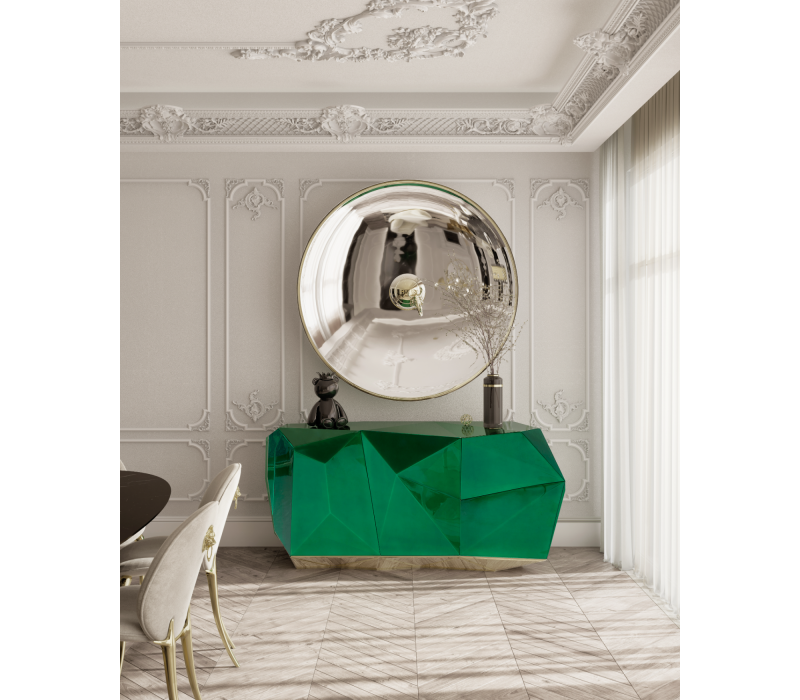 Diamond Emerald Sideboard mobile image 8