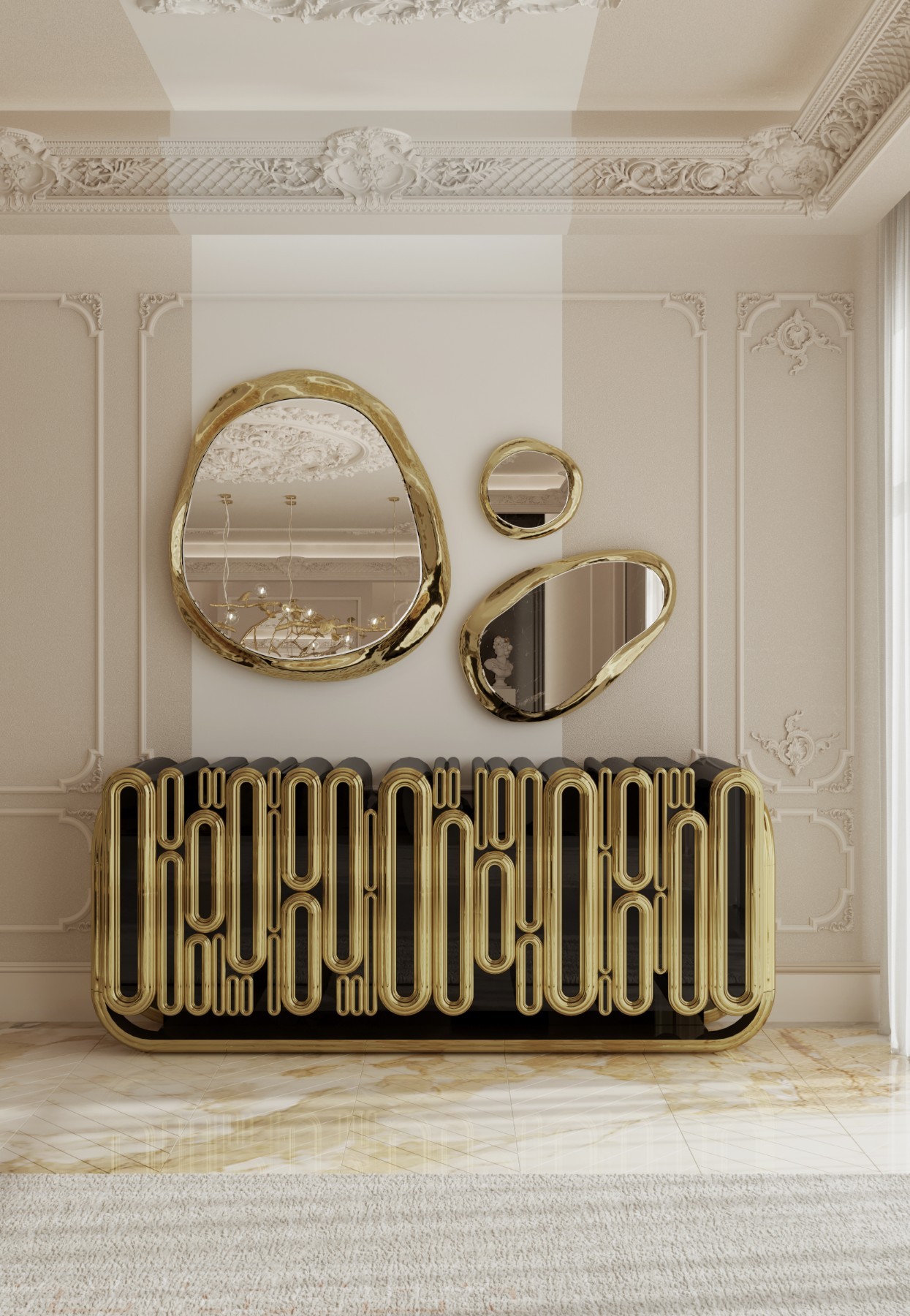 oblong gold
