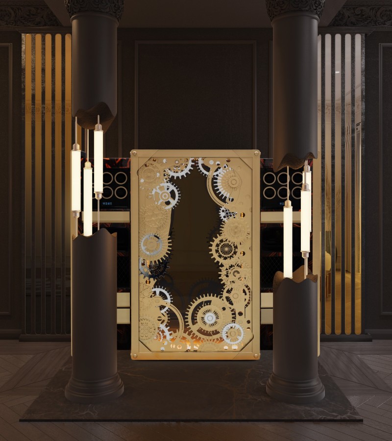 baron matte champagne