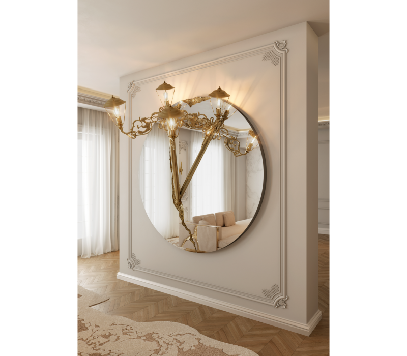 Lumiere Round Mirror mobile image 8
