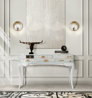 York White Console