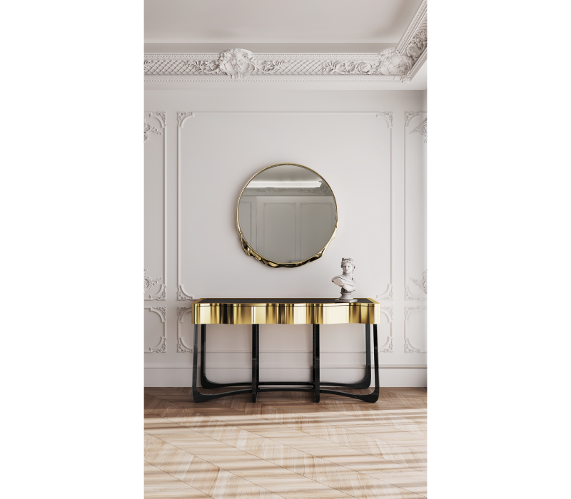 Sinuous Gold Console mobile image 9