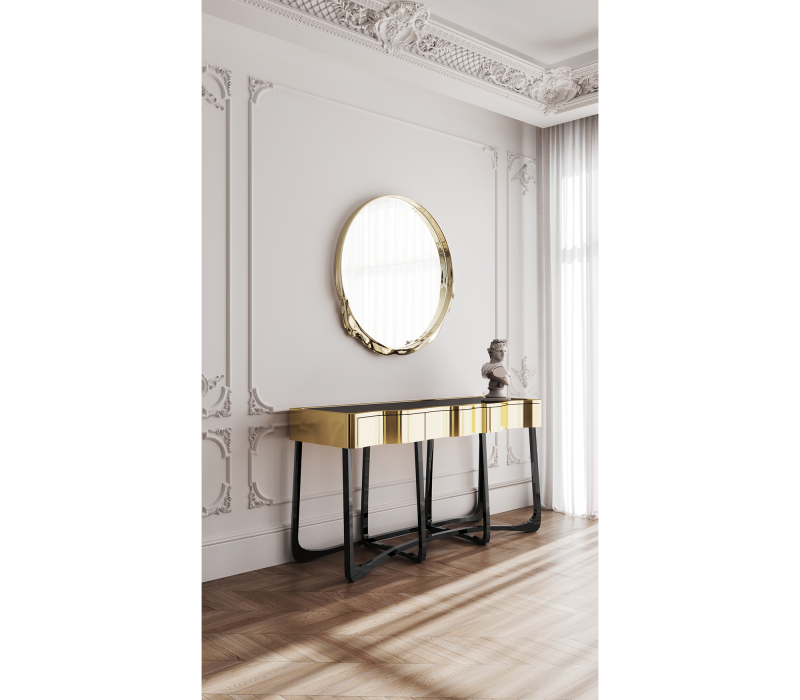 Sinuous Gold Console mobile image 10