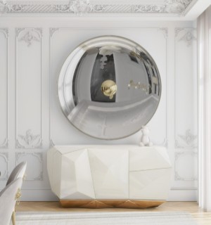 diamond cream sideboard