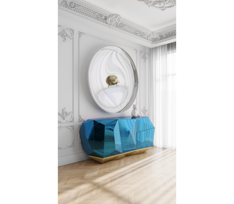 Diamond Blue Sideboard mobile image 8