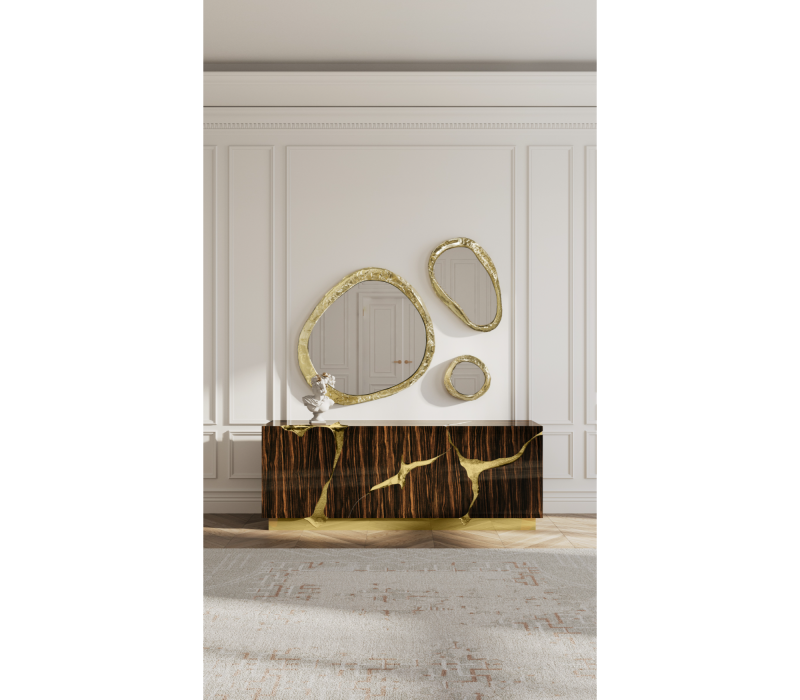 Lapiaz Ebony Sideboard mobile image 7