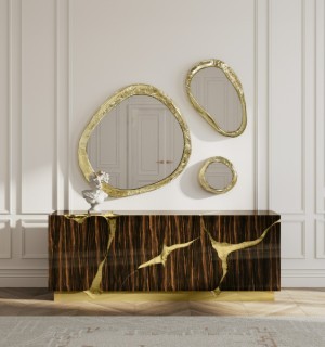 lapiaz ebony sideboard