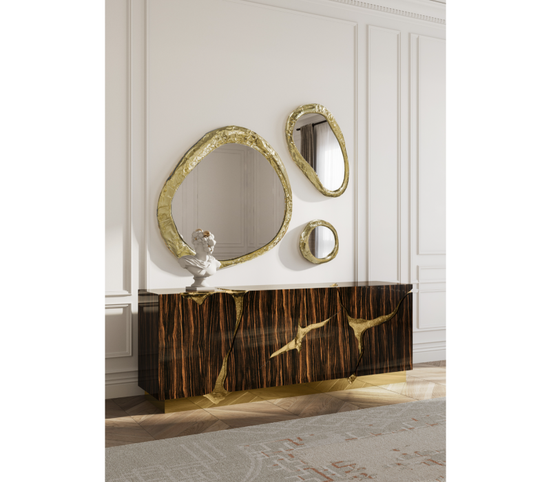 Lapiaz Ebony Sideboard mobile image 8