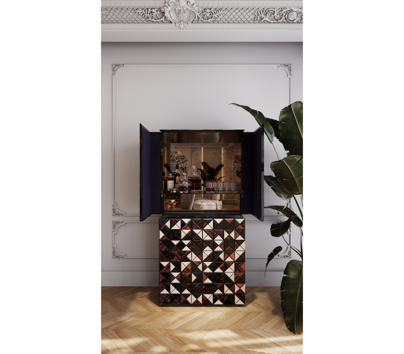 Pixel II Walnut Cabinet mobile image 9