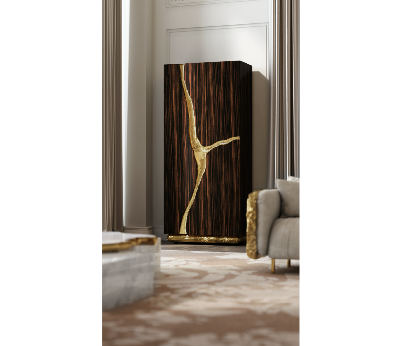 Lapiaz Ebony Cabinet mobile image 6