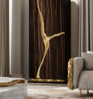 lapiaz ebony cabinet