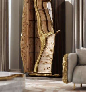 lapiaz ebony cabinet