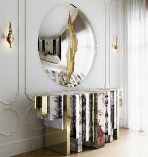 heritage sepia console