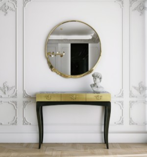 trinity gold console