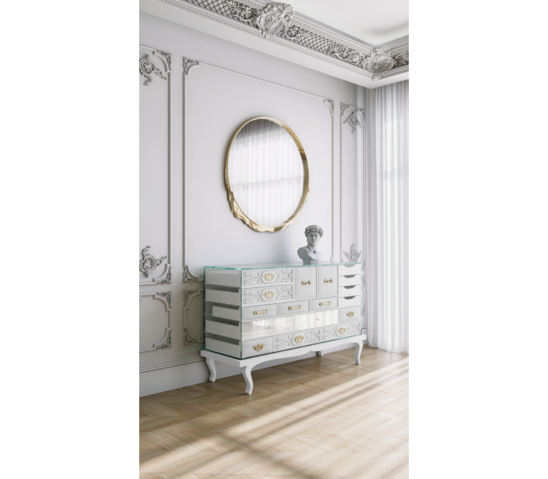 Soho White Sideboard mobile image 7