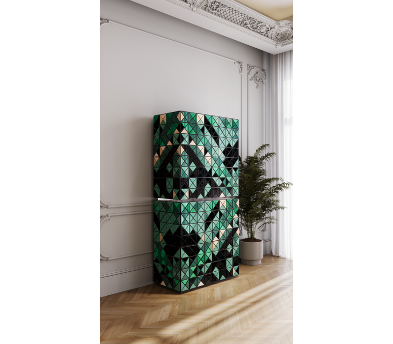 Pixel II Green Cabinet mobile image 8
