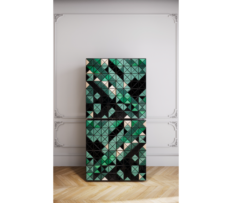 Pixel II Green Cabinet mobile image 9