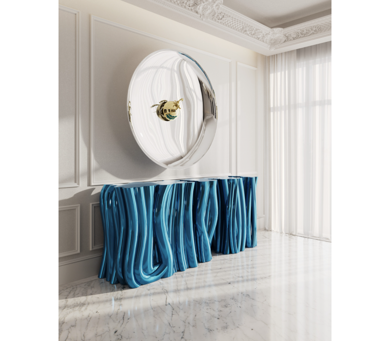Monochrome Blue Console mobile image 12