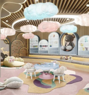 Cloud Big and Small suspension lamp
