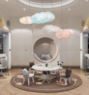 Cloud Big and Small suspension lamp