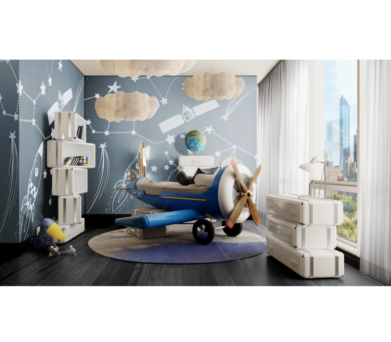 Sky One Plane Bed mobile image 16